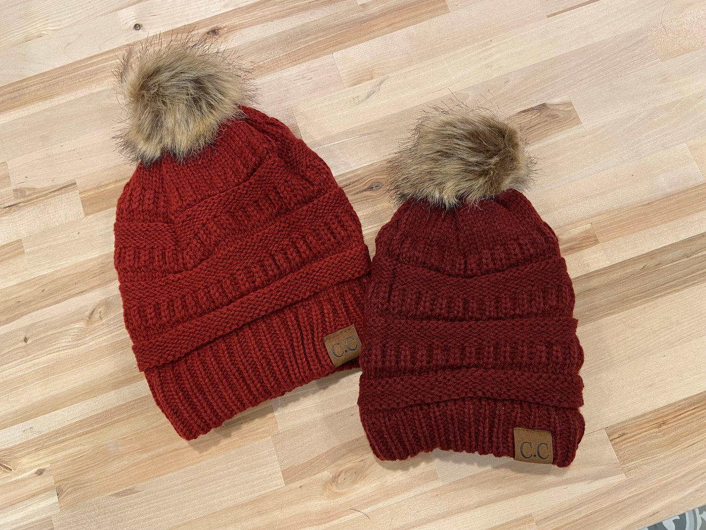 CC Mommy and Me Beanies