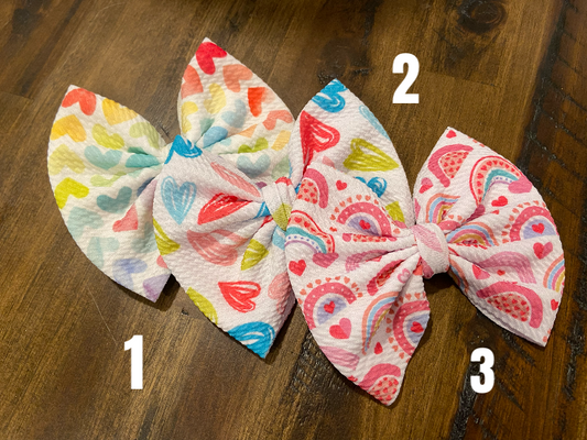 Heart Bows