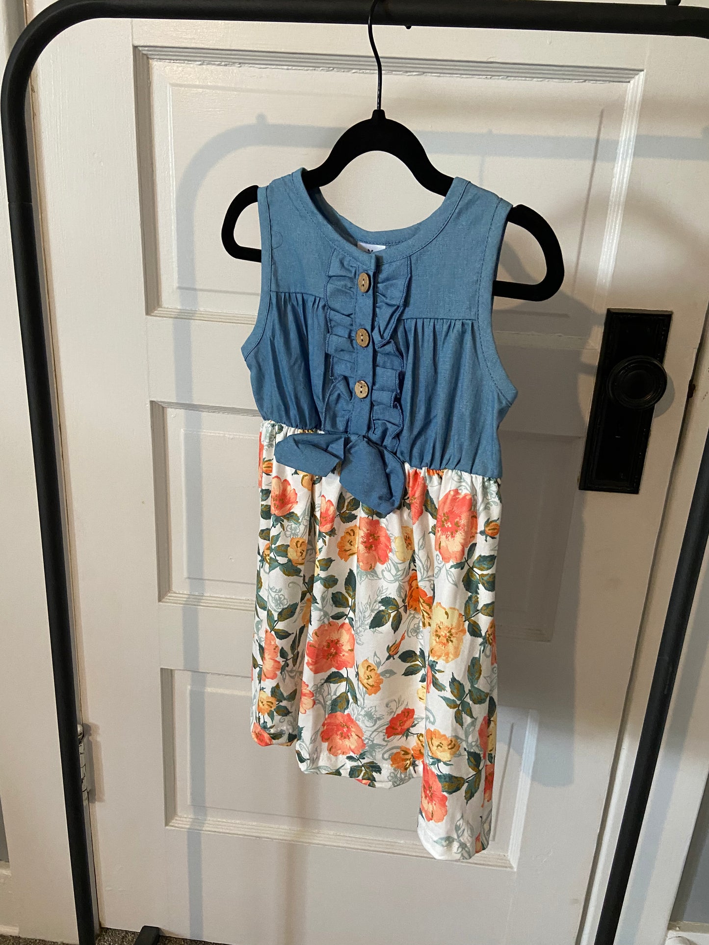 Jean Floral Dress