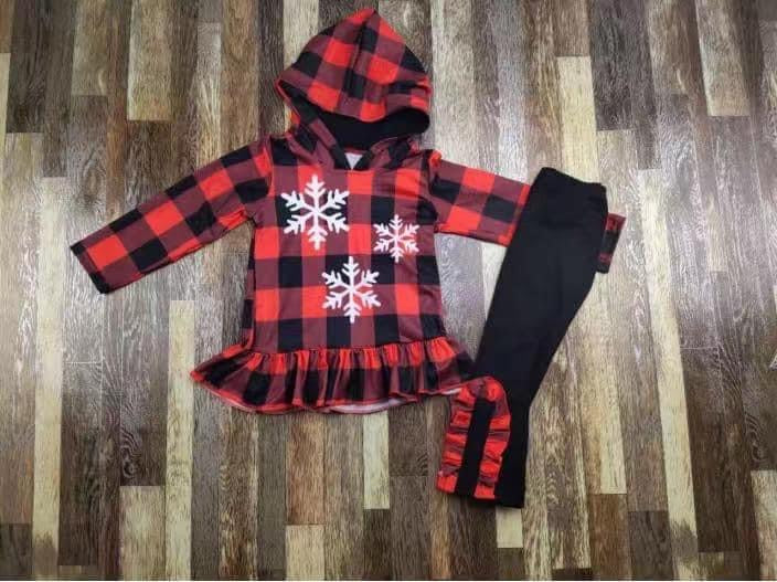 Plaid Snowflake Outfit