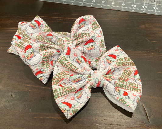 My 1st Christmas Bow