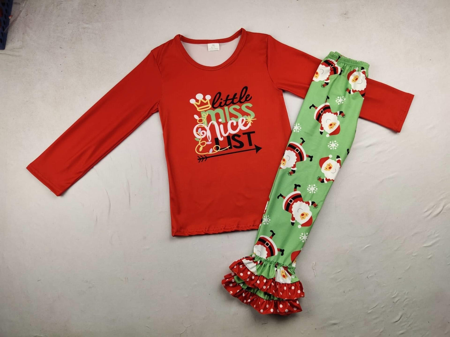 Little Miss Nice List outfit